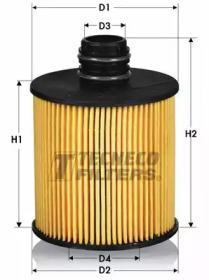 TECNECO FILTERS ol025083e -  Масляный фильтр